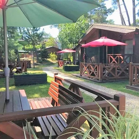 롯지 Osrodek Wczasowy Lesny 미엘노