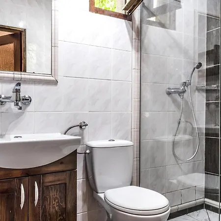 롯지 Osrodek Wczasowy Lesny 미엘노